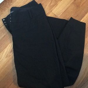 The Limited black ankle pants